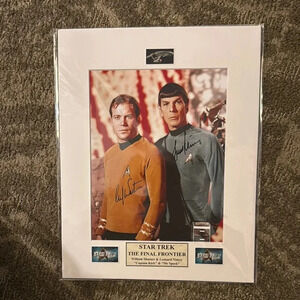 Star Trek The Final Frontier Signed Photo
